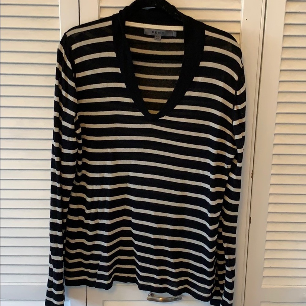 Striped Linen Sweater
